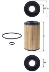MAHLE Filtru ulei MAHLE OX 153D4 (OX 153D4) - fixbox