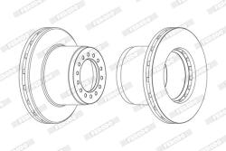 FERODO Disc frana FERODO FCR189A (FCR189A)