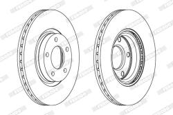 FERODO Disc frana FERODO DDF1312C (DDF1312C)