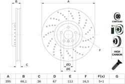 Bosch Disc frana BOSCH 0 986 479 F55 - fixbox