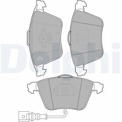 DELPHI Set placute frana DELPHI LP1921 (LP1921)