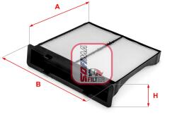 SOFIMA Filtru, aer habitaclu SOFIMA S 3329 C - fixbox