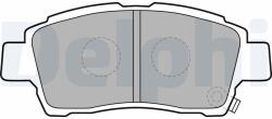 DELPHI Set placute frana DELPHI LP1414 (LP1414)