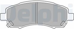 DELPHI Set placute frana DELPHI LP1545 (LP1545)
