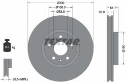 TEXTAR Disc frana TEXTAR 92268605 (92268605)