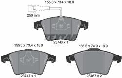 TEXTAR Set placute frana TEXTAR 2374601 (2374601)