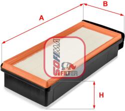 SOFIMA Filtru aer SOFIMA S 3655 A (S 3655 A) - fixbox