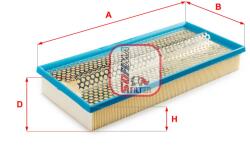SOFIMA Filtru aer SOFIMA S 0520 A (S 0520 A) - fixbox