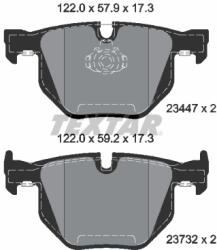 TEXTAR Set placute frana TEXTAR 2344704 (2344704) - fixbox