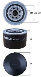 MAHLE Filtru ulei MAHLE OC 570 (OC 570) - fixbox