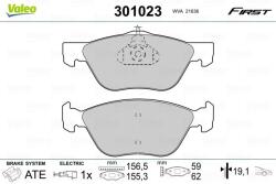 VALEO Set placute frana VALEO 301023 (301023)