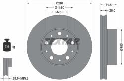 TEXTAR Disc frana TEXTAR 92275003 (92275003)