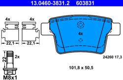 ATE Set placute frana ATE 13.0460-3831.2 (13.0460-3831.2)