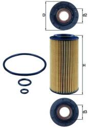 MAHLE Filtru ulei MAHLE OX 179D (OX 179D) - fixbox