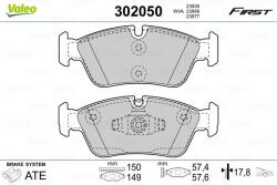 VALEO Set placute frana VALEO 302050 (302050)