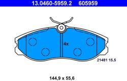 ATE Set placute frana ATE 13.0460-5959.2 (13.0460-5959.2) - fixbox