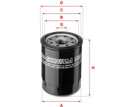 SOFIMA Filtru ulei SOFIMA S 3251 R (S 3251 R) - fixbox