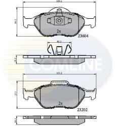 Comline Set placute frana, frana disc Comline CBP0891 - fixbox