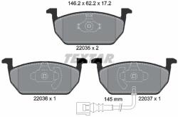 TEXTAR Set placute frana TEXTAR 2203501 (2203501) - fixbox