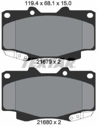 TEXTAR Set placute frana TEXTAR 2168001 (2168001) - fixbox