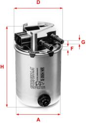 SOFIMA Filtru combustibil SOFIMA S 0954 NR (S 0954 NR) - fixbox