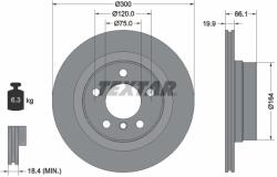 TEXTAR Disc frana TEXTAR 92257203 (92257203)