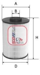 SOFIMA Filtru combustibil SOFIMA S 6037 NE (S 6037 NE) - fixbox