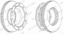 FERODO Disc frana FERODO FCR222A (FCR222A)