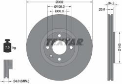 TEXTAR Disc frana TEXTAR 92168503 (92168503)