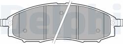 DELPHI Set placute frana DELPHI LP1772 (LP1772)