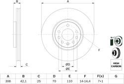 Bosch Disc frana BOSCH 0 986 479 113 (0 986 479 113) - fixbox