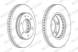 FERODO Disc frana FERODO DDF2462C-1 - fixbox