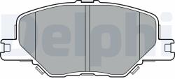 DELPHI Set placute frana DELPHI LP3370 (LP3370)