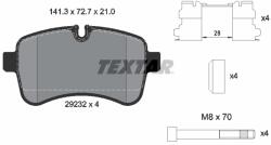 TEXTAR Set placute frana TEXTAR 2923201 (2923201) - fixbox