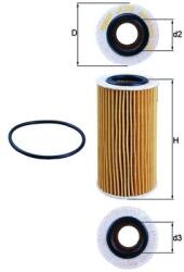 MAHLE Filtru ulei MAHLE OX 370D (OX 370D) - fixbox
