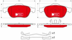TRW Set placute frana TRW GDB1468DTE (GDB1468DTE)