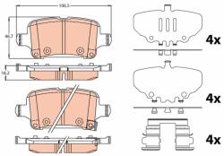 TRW Set placute frana, frana disc TRW GDB2184 - fixbox