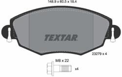 TEXTAR Set placute frana TEXTAR 2327904 (2327904) - fixbox