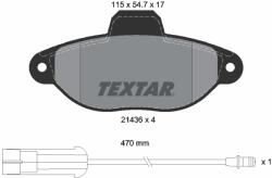 TEXTAR Set placute frana TEXTAR 2143603 (2143603) - fixbox