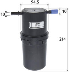 VALEO Filtru combustibil VALEO 587089 (587089) - fixbox
