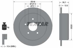 TEXTAR Disc frana TEXTAR 92227700 (92227700) - fixbox