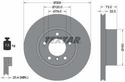 TEXTAR Disc frana TEXTAR 92238505 (92238505)