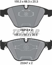 TEXTAR Set placute frana TEXTAR 2331207 (2331207)