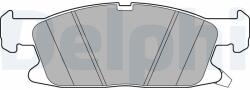 DELPHI Set placute frana DELPHI LP3241 (LP3241)
