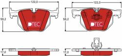 TRW Set placute frana, frana disc TRW GDB1727DTE - fixbox