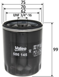 VALEO Filtru ulei VALEO 586145 (586145) - fixbox