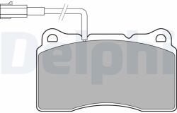 DELPHI Set placute frana, frana disc DELPHI LP3157 - fixbox