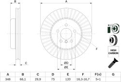 Bosch Disc frana BOSCH 0 986 479 772 (0 986 479 772) - fixbox