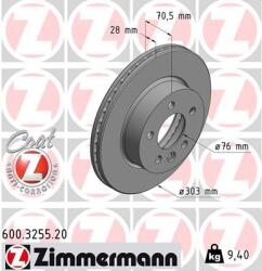ZIMMERMANN Disc frana ZIMMERMANN 600.3255. 20 (600.3255.20)
