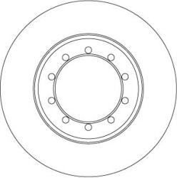 TRW Disc frana TRW DF6711 (DF6711) - fixbox